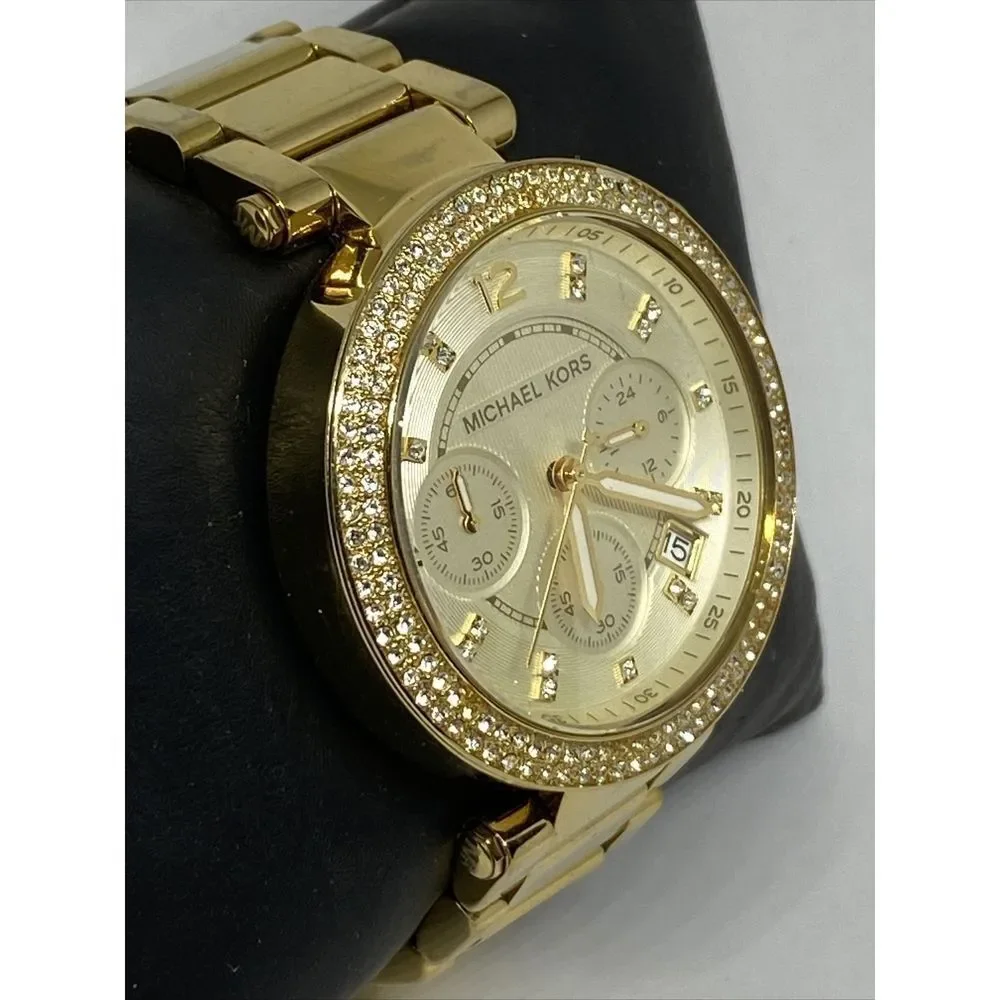 Michael Kors Parker MK5354 Womens Stainless Steel Analog Dial Quartz Watch WO13